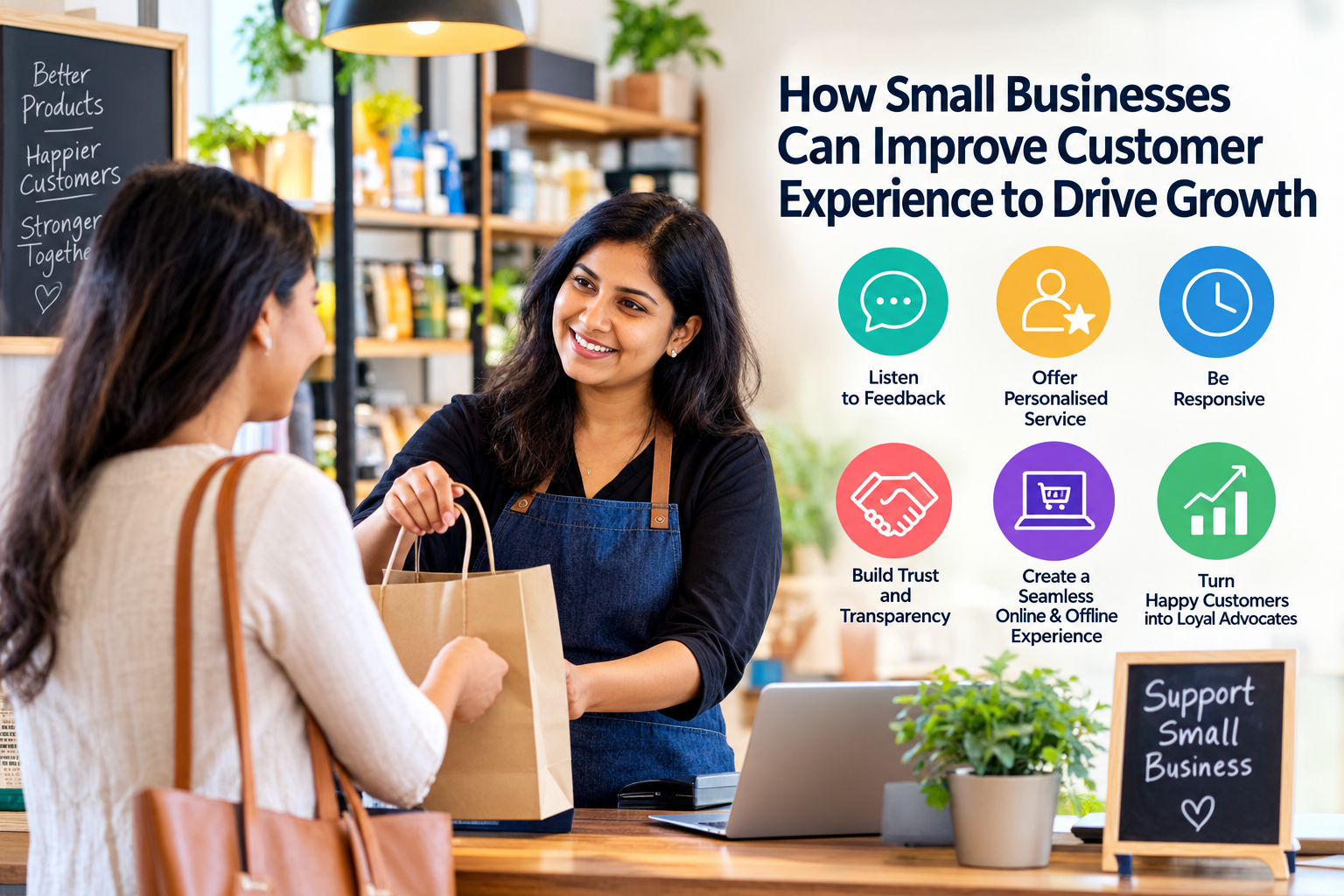 How Small Businesses Can Improve Customer Experience to Drive Growth